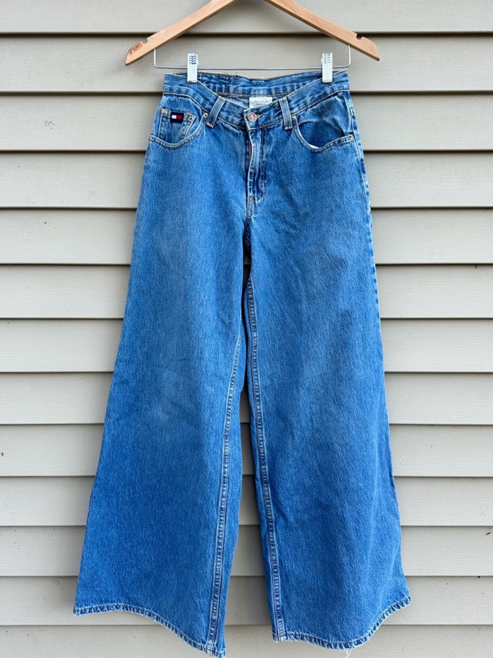 Vintage 90s Tommy Hilfiger Jeans Wide Leg Women’s Size 3 USA Made